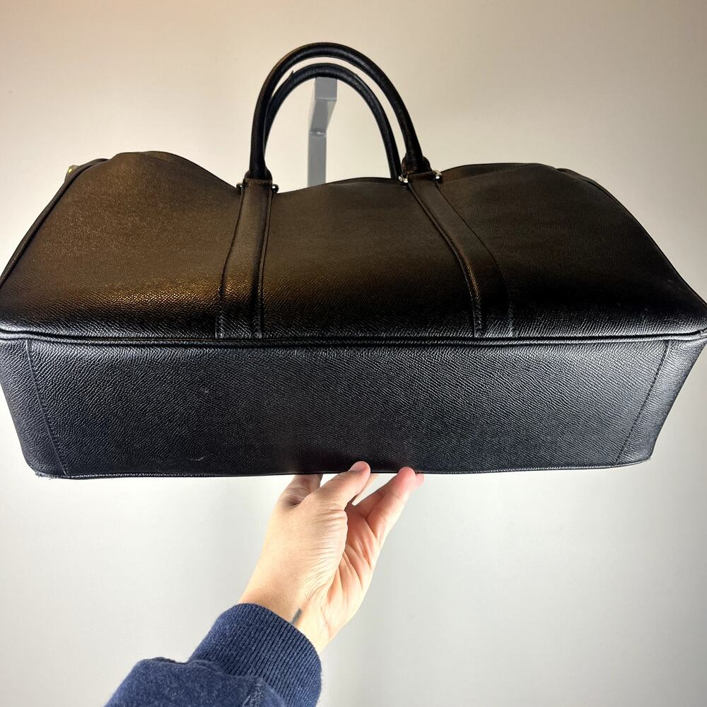 COACH Metropolitan Double Zip Business Case - Black - Picture 4 of 7